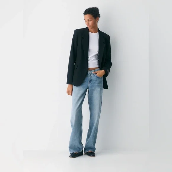 AGOLDE Low Rise Loose Jean NWT in Vault - Picture 2 of 6